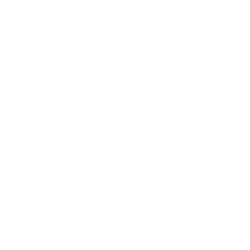 tiktok fiole thailand white icon